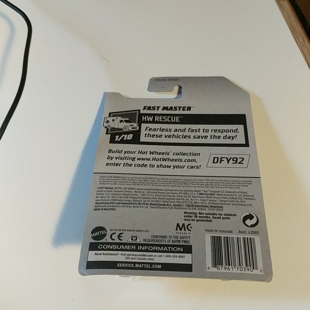 Hot Wheels Fast Master - Picture 2 of 8